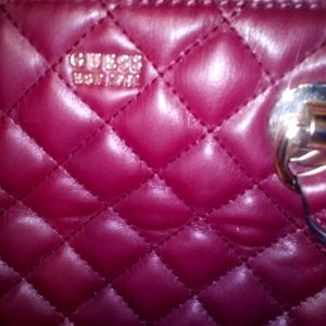 Guess Burgundy Purse/Crossbody/Handbag